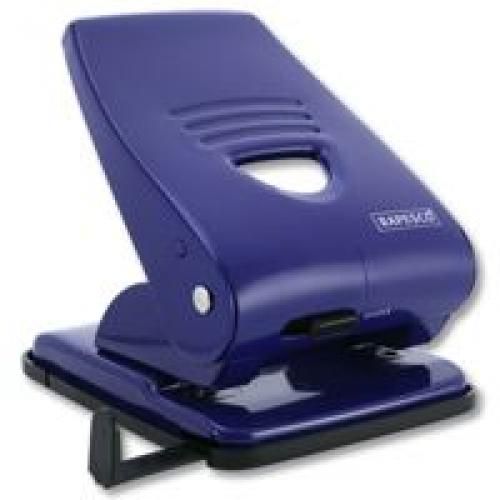 Rapesco+Heavy+Duty+2+Hole+Punch+Blue