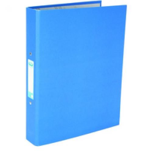 Elba+Coloured+Paper+On+Board+Ring+Binders+Blue