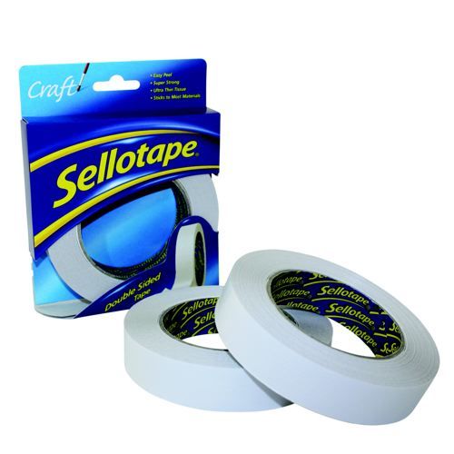 Sellotape+Double+Sided+Tape+25mm+x+33m