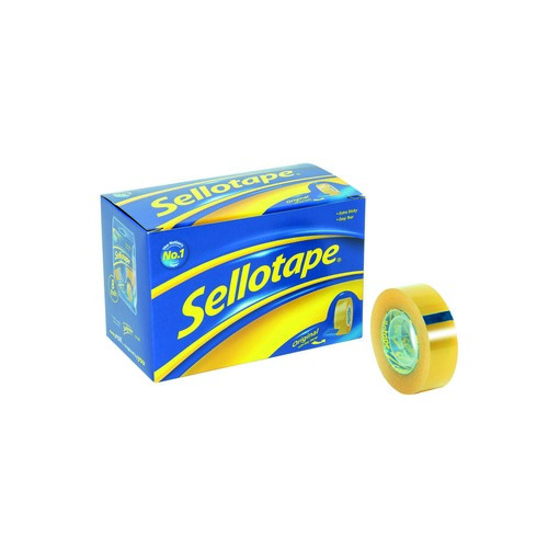 Sellotape+Golden+Tape+18mm+x+33m+Pack+8