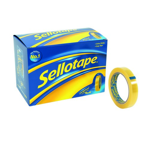 Sellotape+Golden+Tape+18mm+x+66m+Pack+16