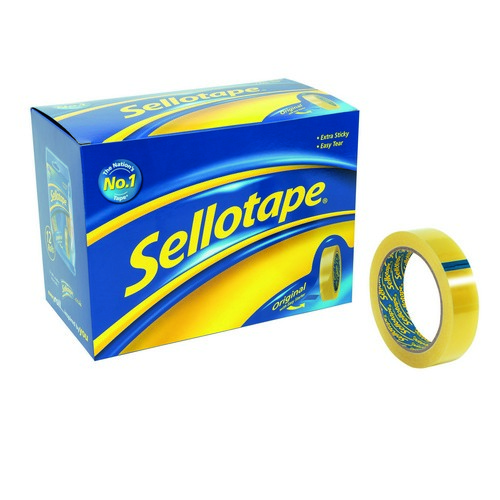 Sellotape+Golden+Tape+24mm+x+66m+Paxck+12