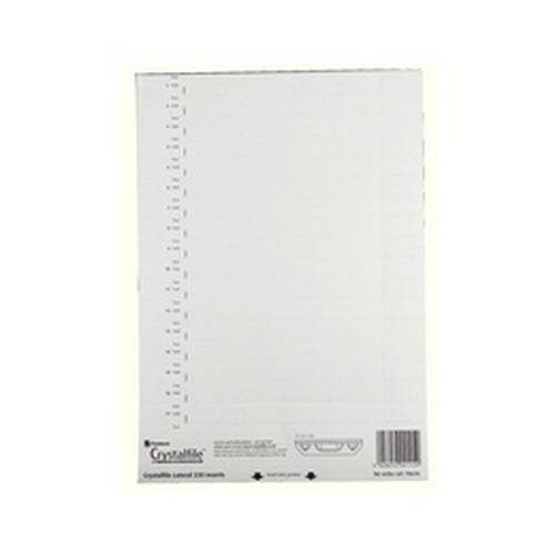 Rexel+Crystalfile+330+Lateral+File+Insert+Wht+25s
