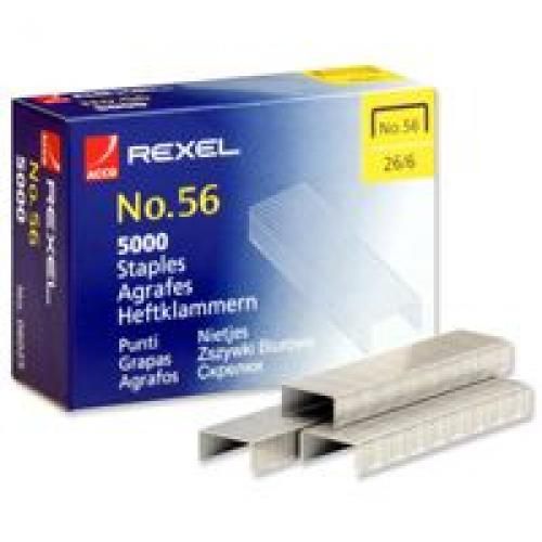Rexel+No+56+Staples+26%2F6+Pack+5000