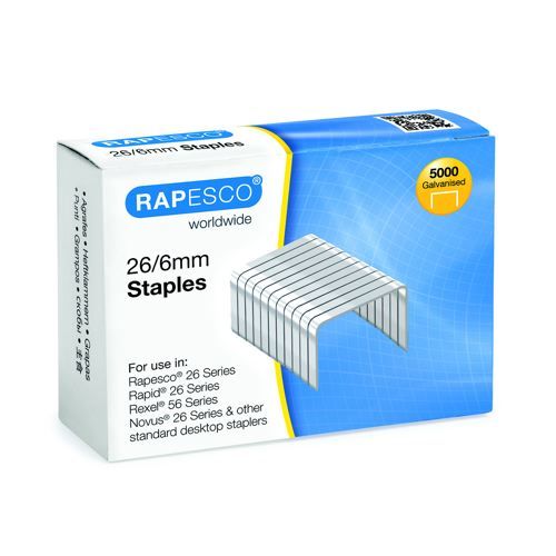 Rapesco+Staples+6mm+24%2F6+Pack+of+5000