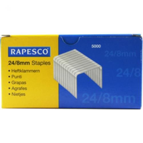 Rapesco+Staples+8mm+24%2F8+Pack+of+5000
