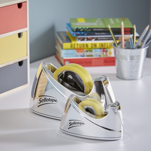 Sellotape+Chrome+Dispenser