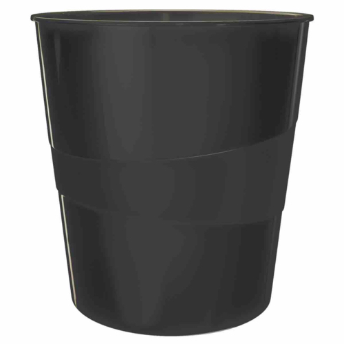 Leitz+Recycle+Waste+Bin+Black
