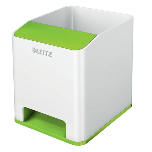 Leitz+Sound+Pen+Holder+WOW+DuoColour+wh%2Fgreen