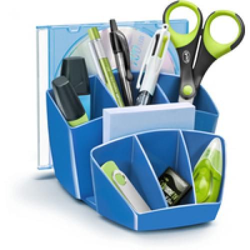 CEP+Pro+Gloss+Desk+Tidy+580g+Blue