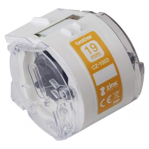 Brother+Continuous+Paper+Tape+Cassette+Full+Colour+Ink+Free+19mm