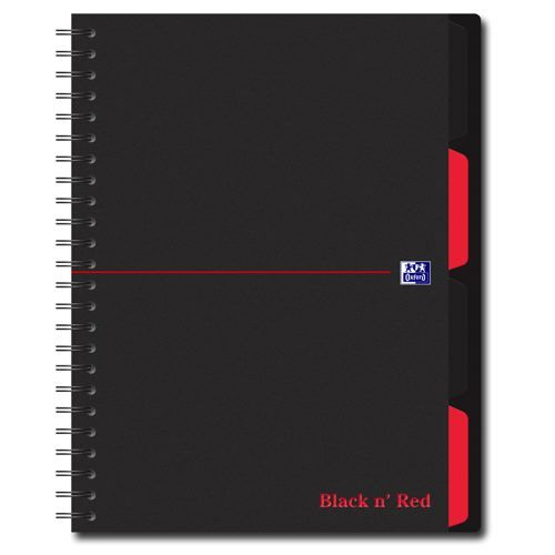 Black+N+Red+Project+Book+A4%2B+90+Sheets