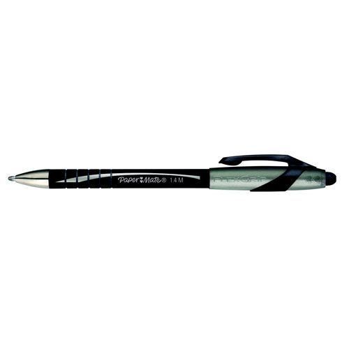 Papermate+Flexgrip+Elite+Retractable+Ball+Point+Pen+1.4mm+Black