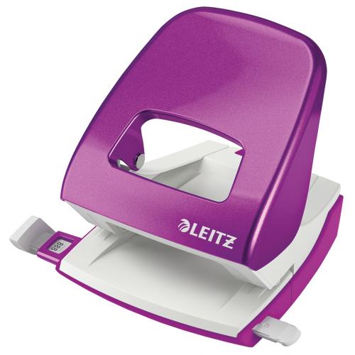 Leitz+NeXXt+WOW+Hole+Punch+3mm+30+Sheet+Purple