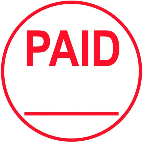Colop+EOS+R17+PAID+PreInked+Circular+Stamp