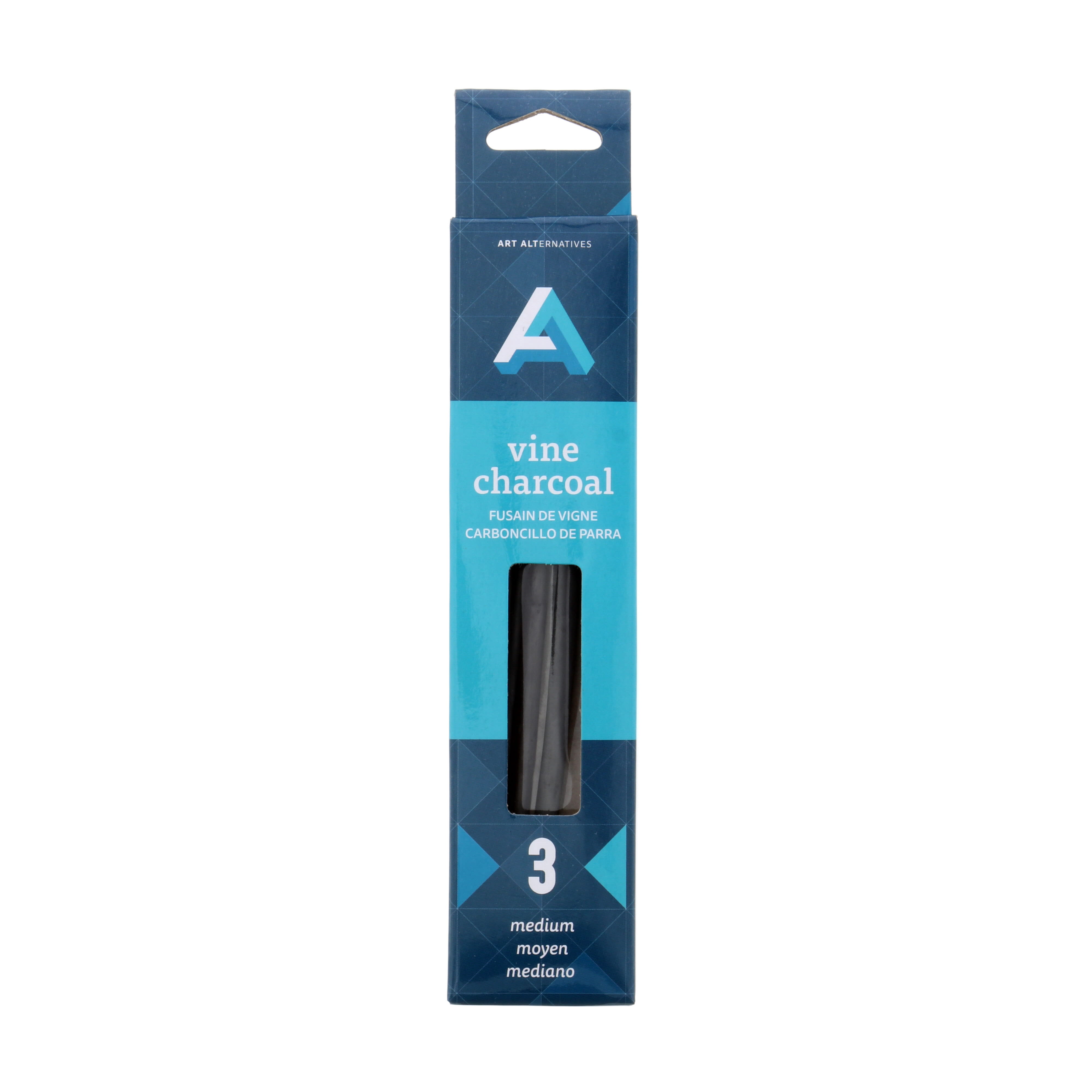 CHARCOAL+VINE+THIN+MED++BOX%2F3