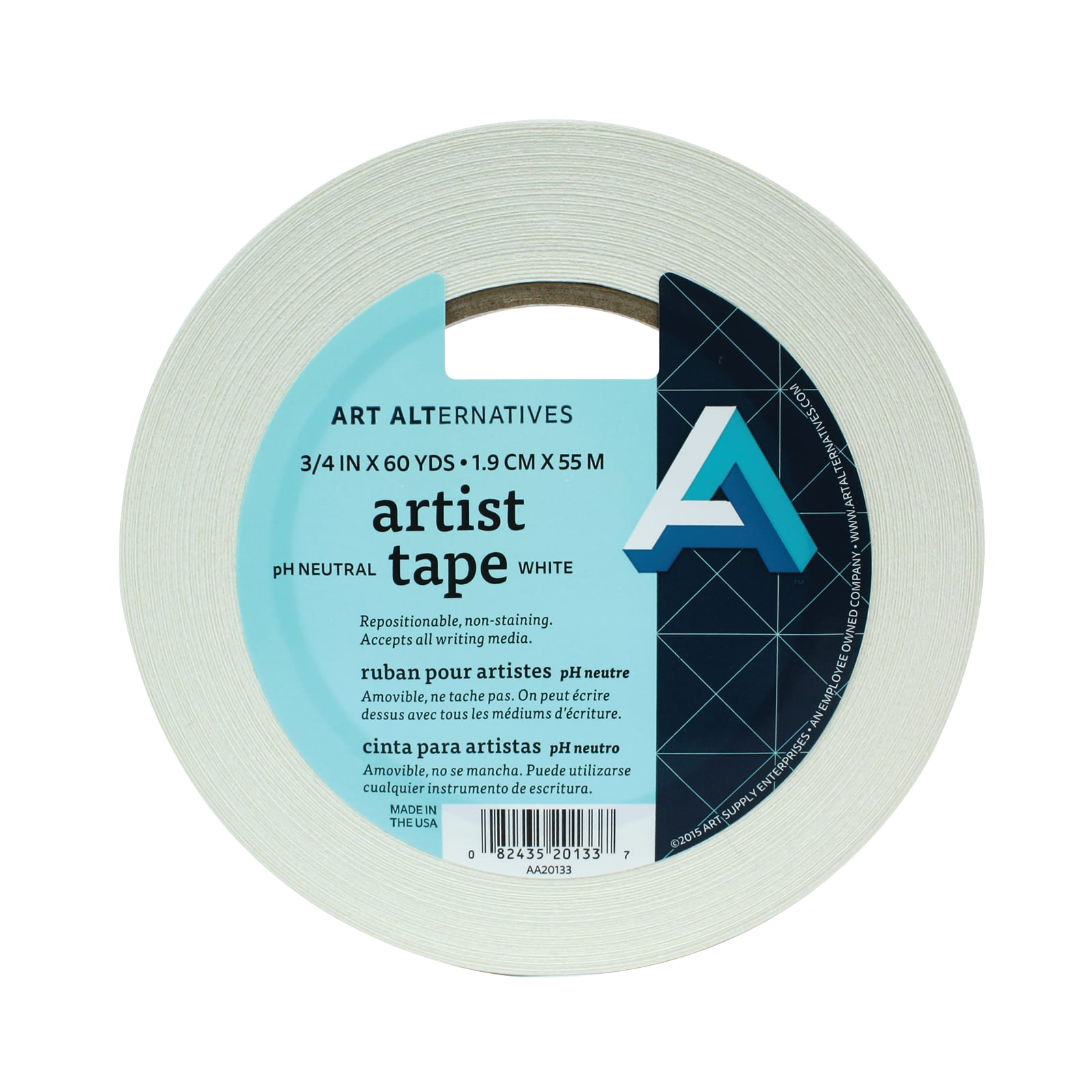 TAPE+ARTIST+WHITE+3%2F4INX60YD