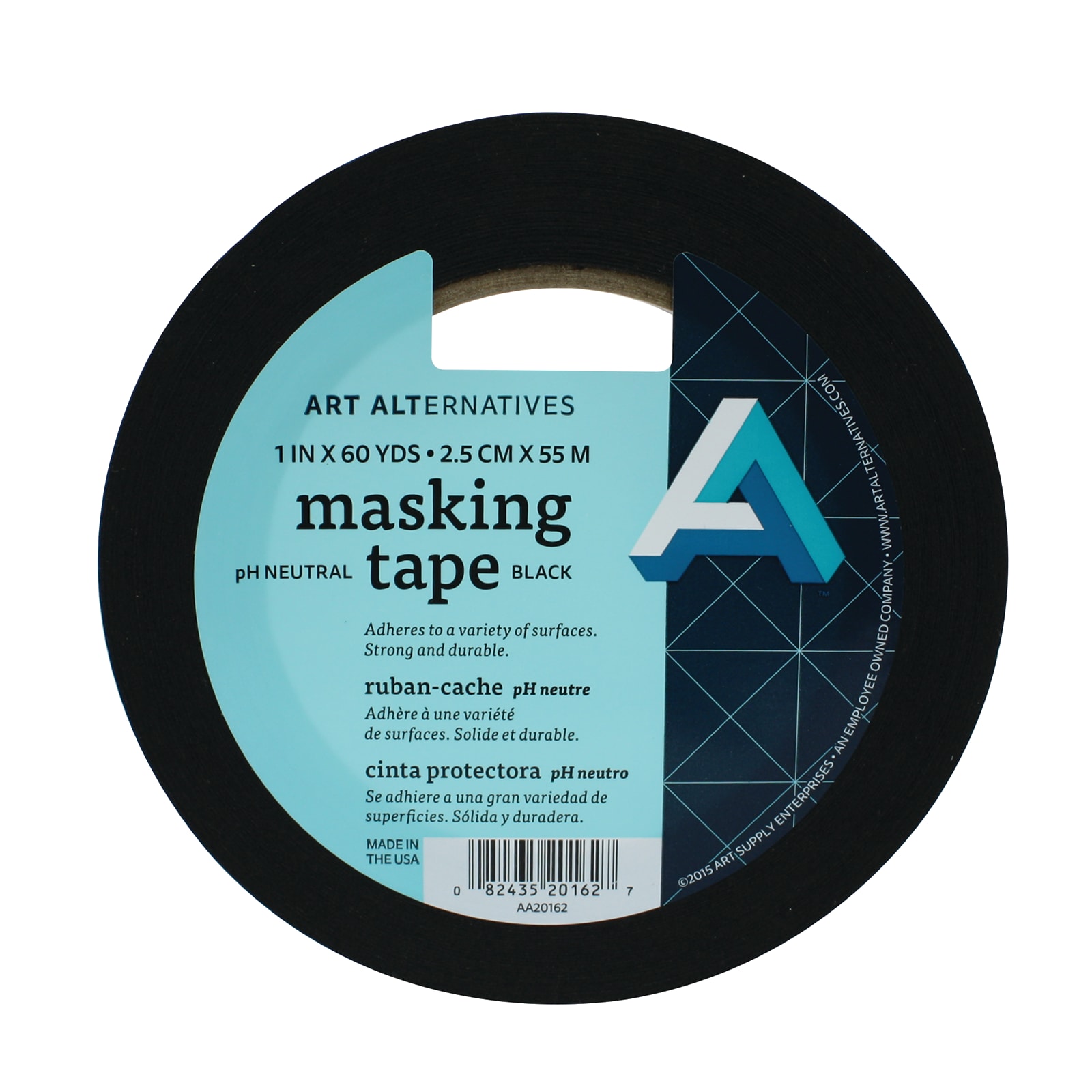 TAPE+MASKING+BLACK+1INX60YD