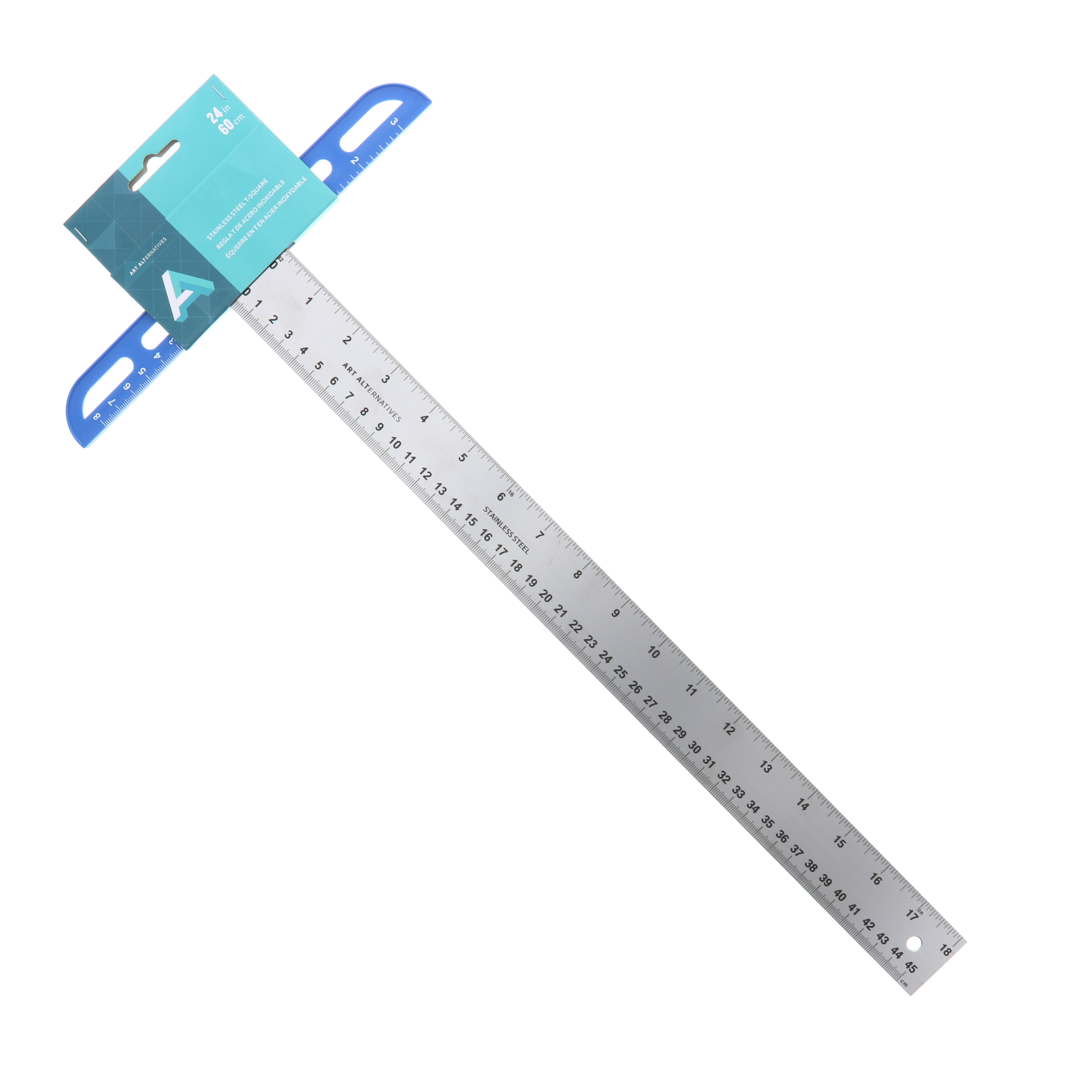 T-SQUARE+STAINLESS+STEEL+24IN
