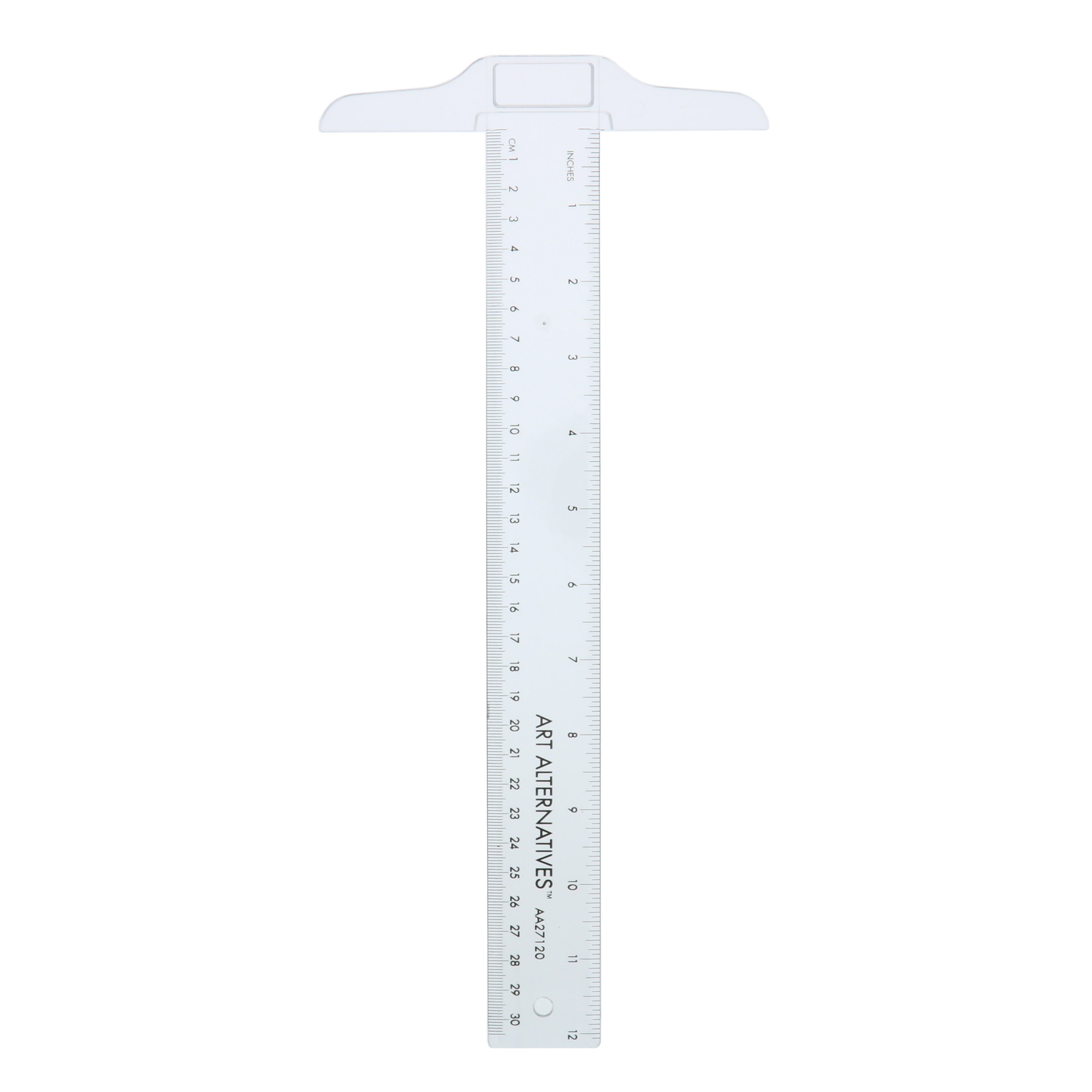 T-SQUARE+CLEAR+PLASTIC+12IN