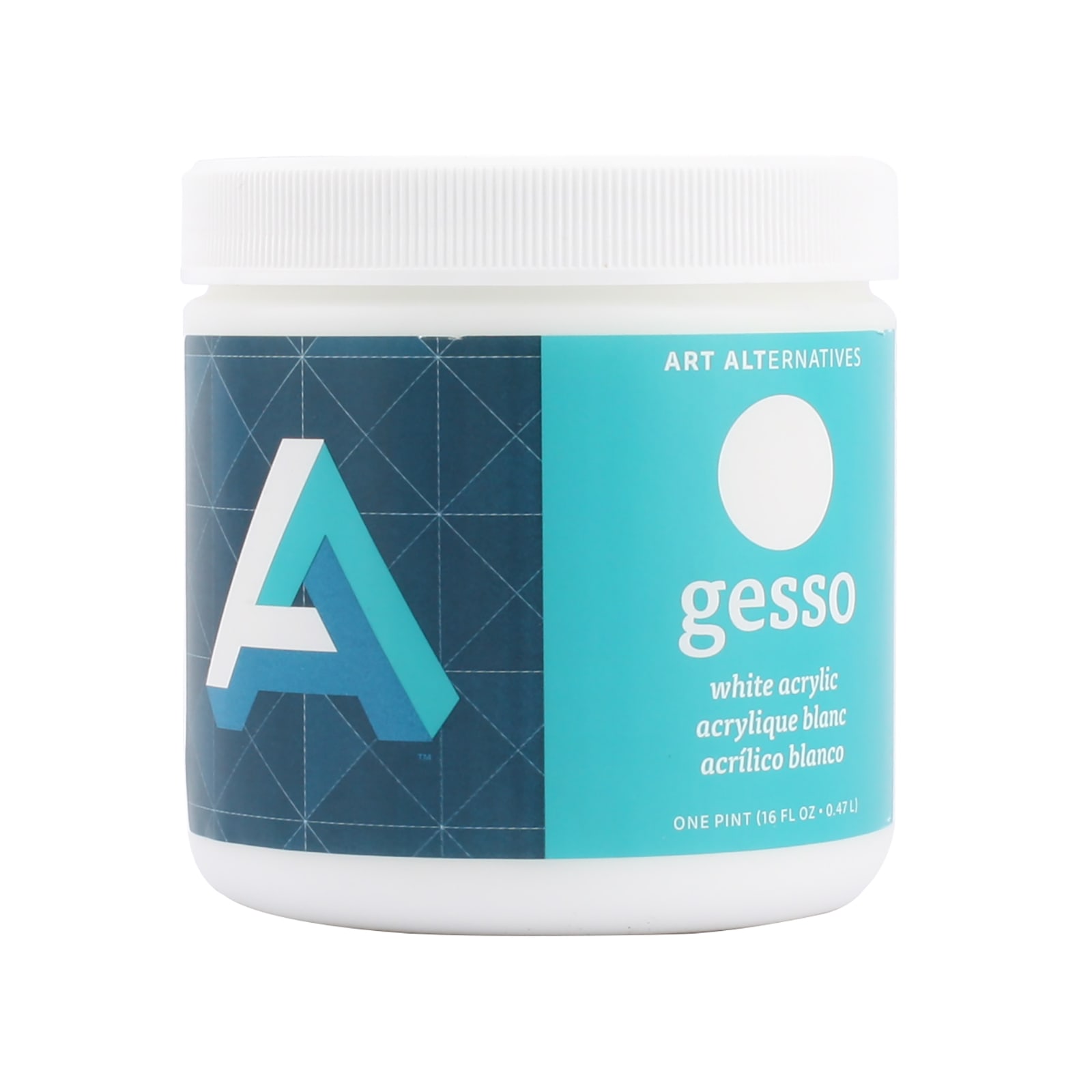 GESSO+WHITE+16OZ