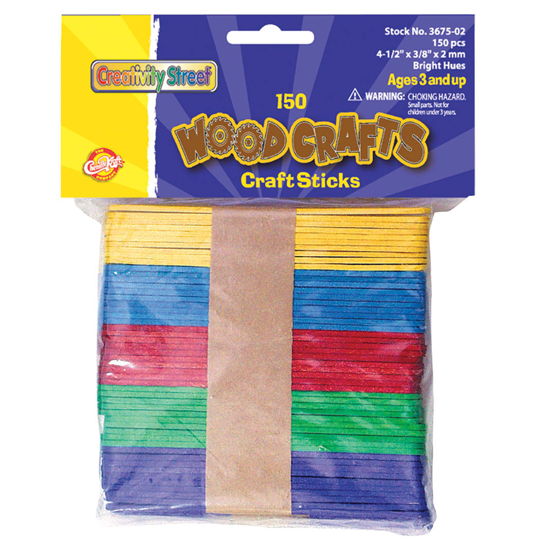 CRFT+STCKS+REG+CLR+4.5IN+150PK