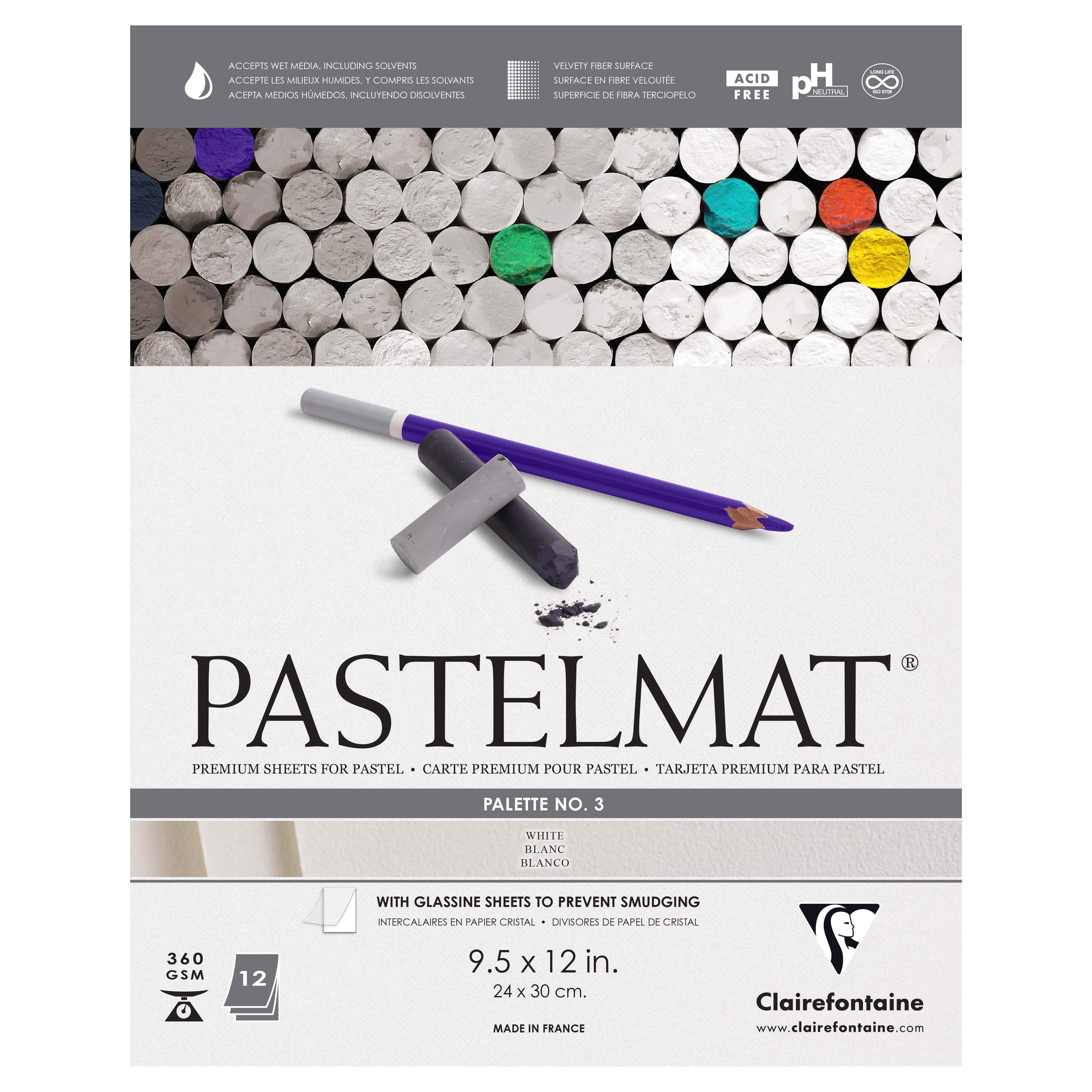 CF+PASTELMT+9.5X12+PL3+WHT+12S