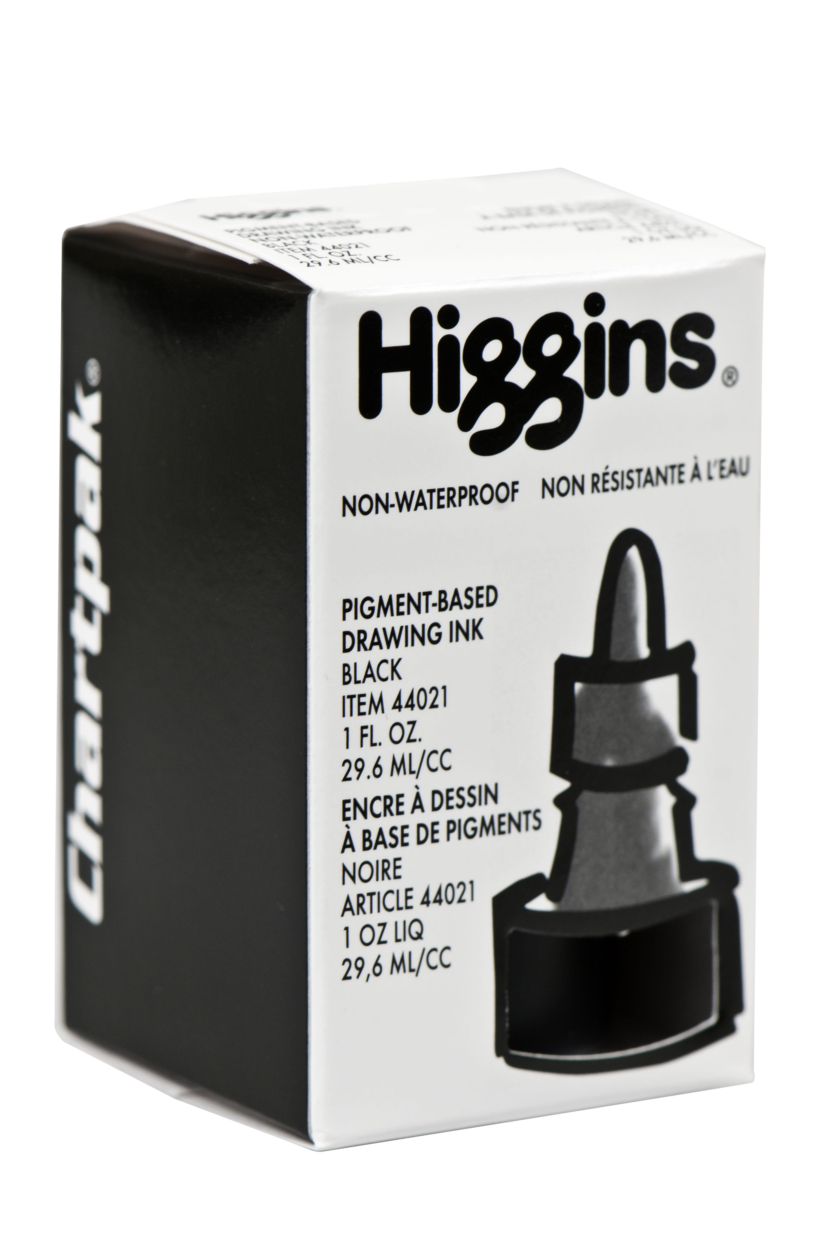 HIGGINS+INK+NON-WATERPROOF+BLK