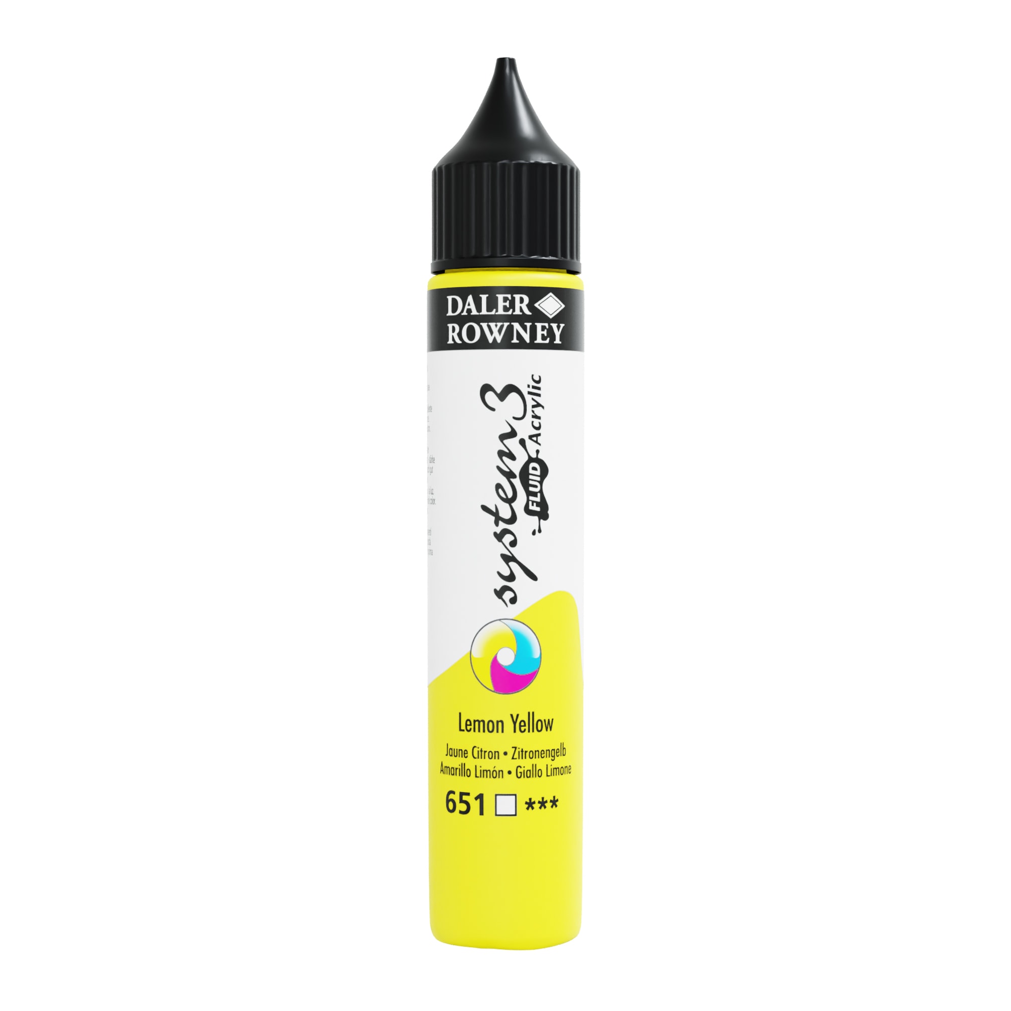 SYS3+FLUID+29.5ML+LEMON+YELLOW