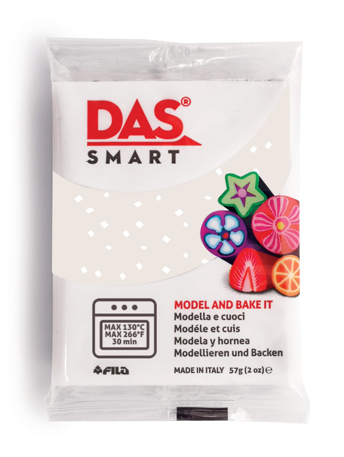 CLAY+DAS+SMART+WHITE+GLTTR+57G