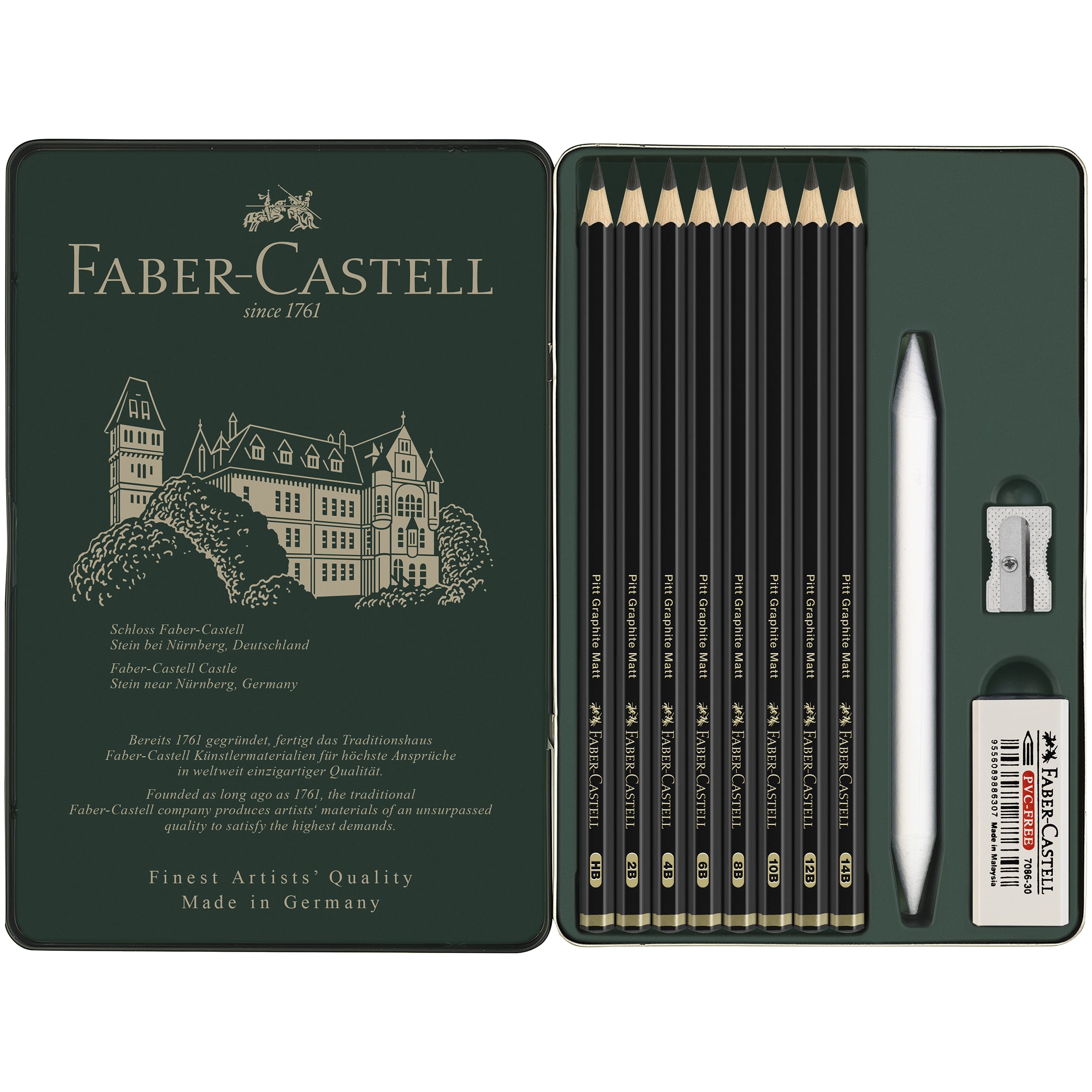 PITT+GRAPHITE+MATTE+TIN+SET%2F11