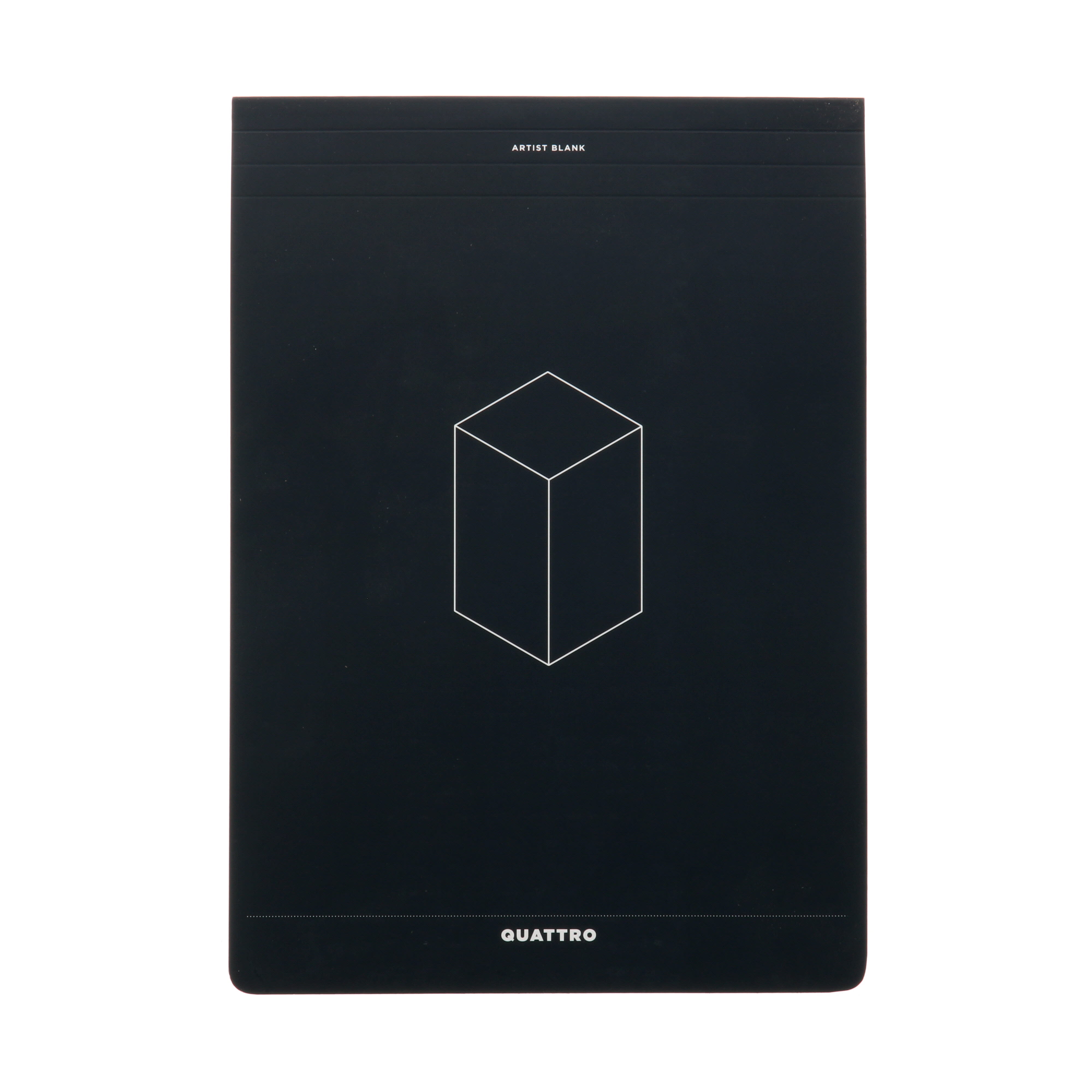 QUATTRO+JRNL+8.5x12+BLANK+BLK