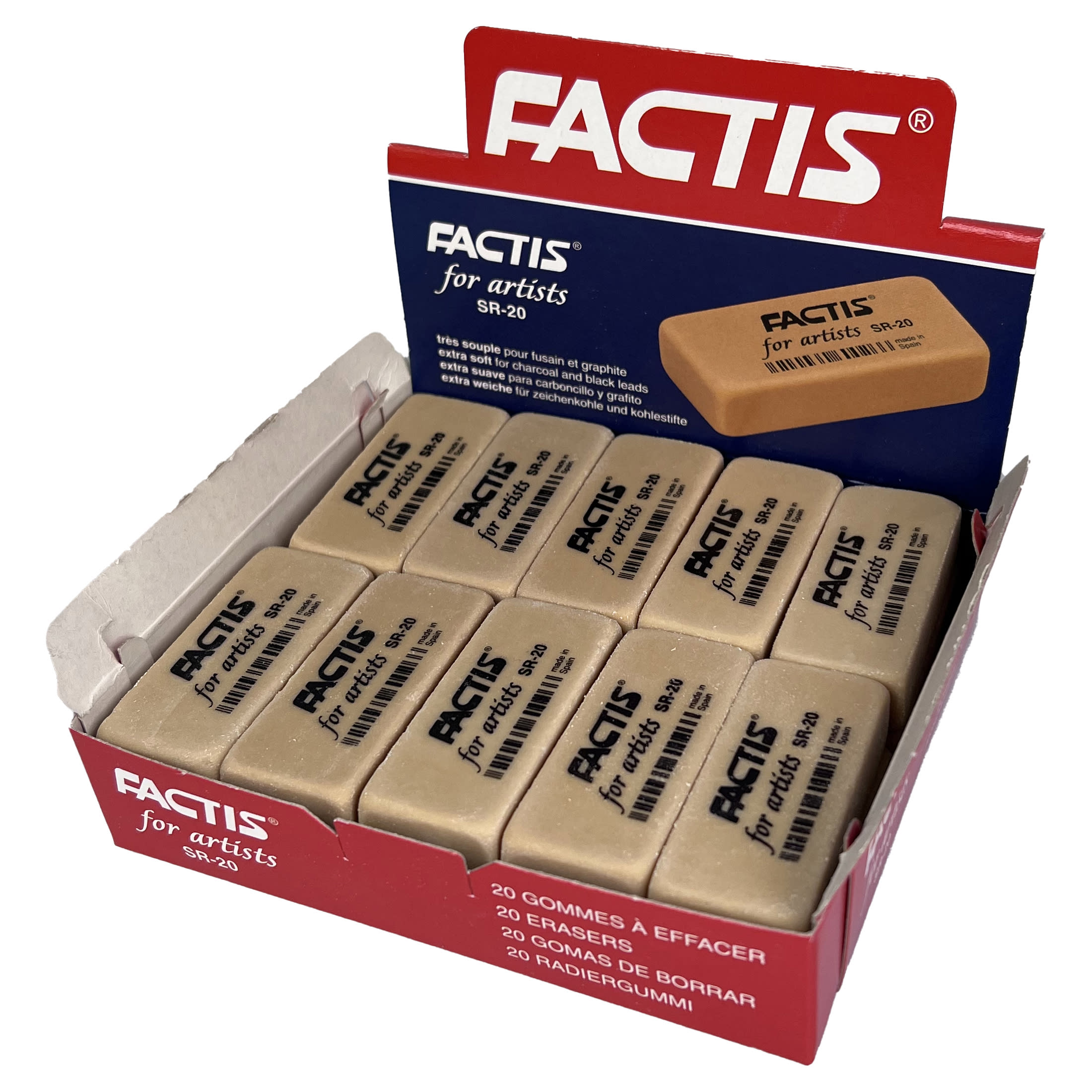 ERASER+FACTIS+ART+GUM+LG+BX%2F20