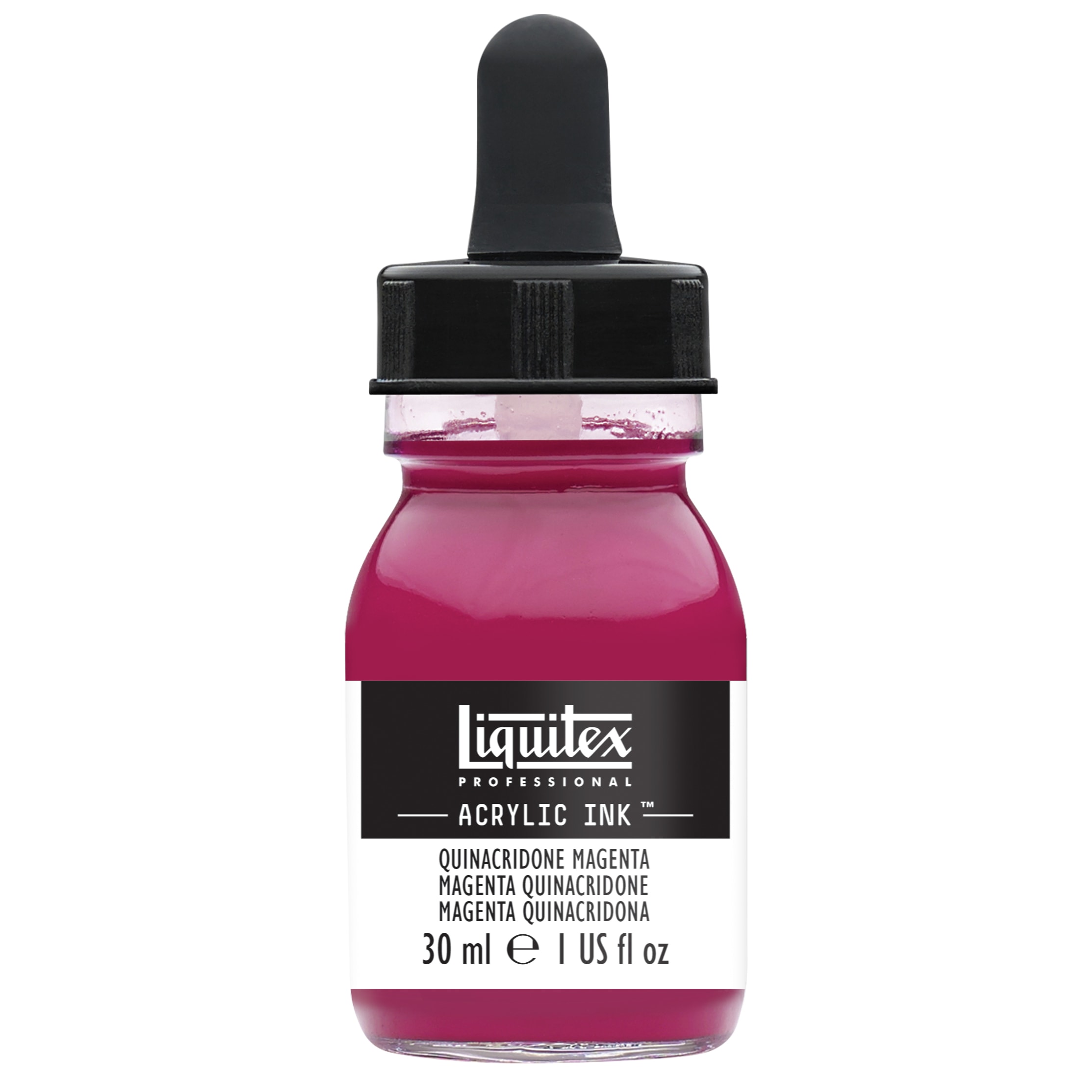 LIQ+INK+30ML+JAR+QUIN+MAGENTA