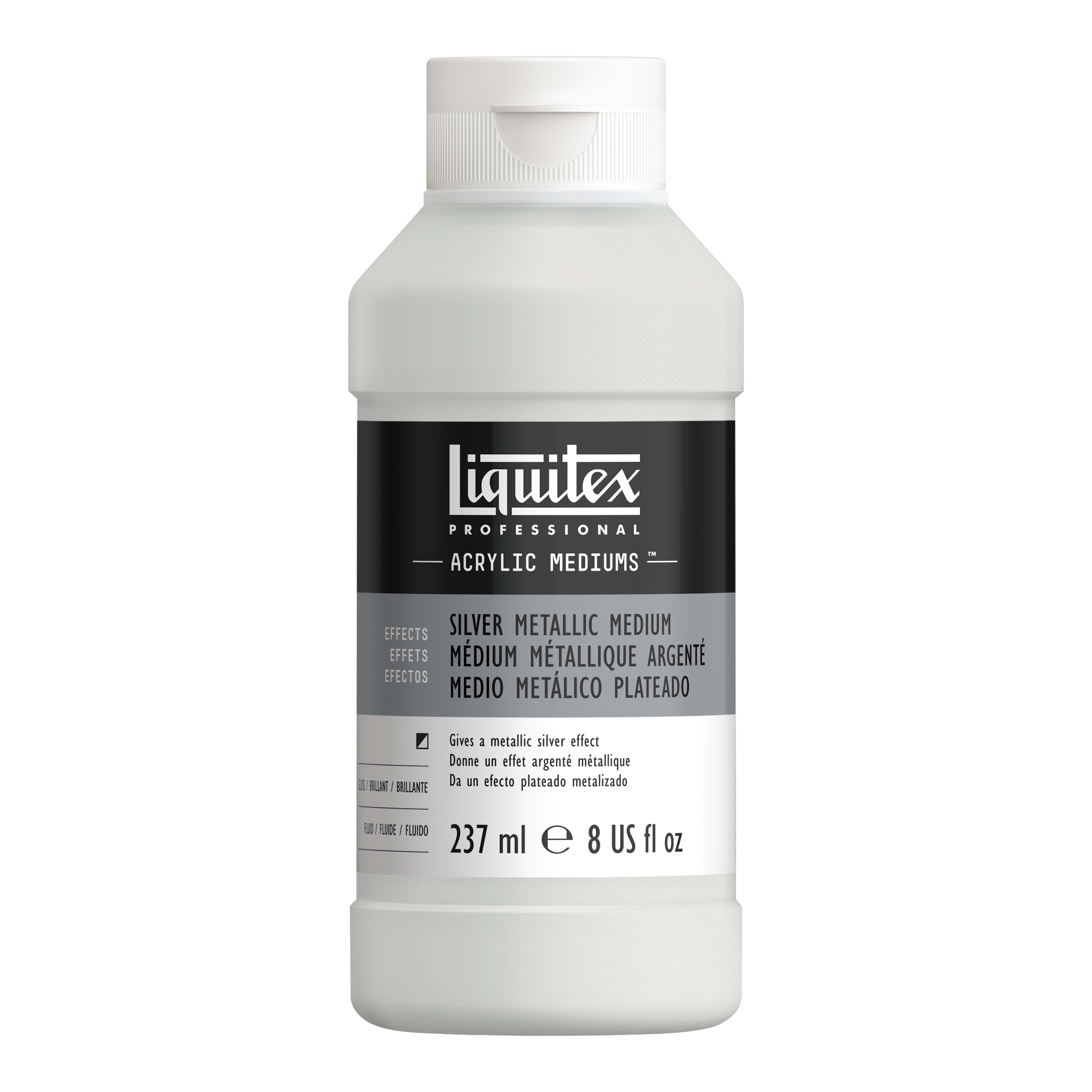 METALLIC+MEDIUM+237ML+SILVER