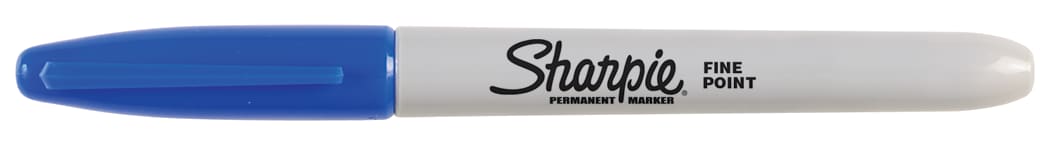 SHARPIE+FINE+BLU+U