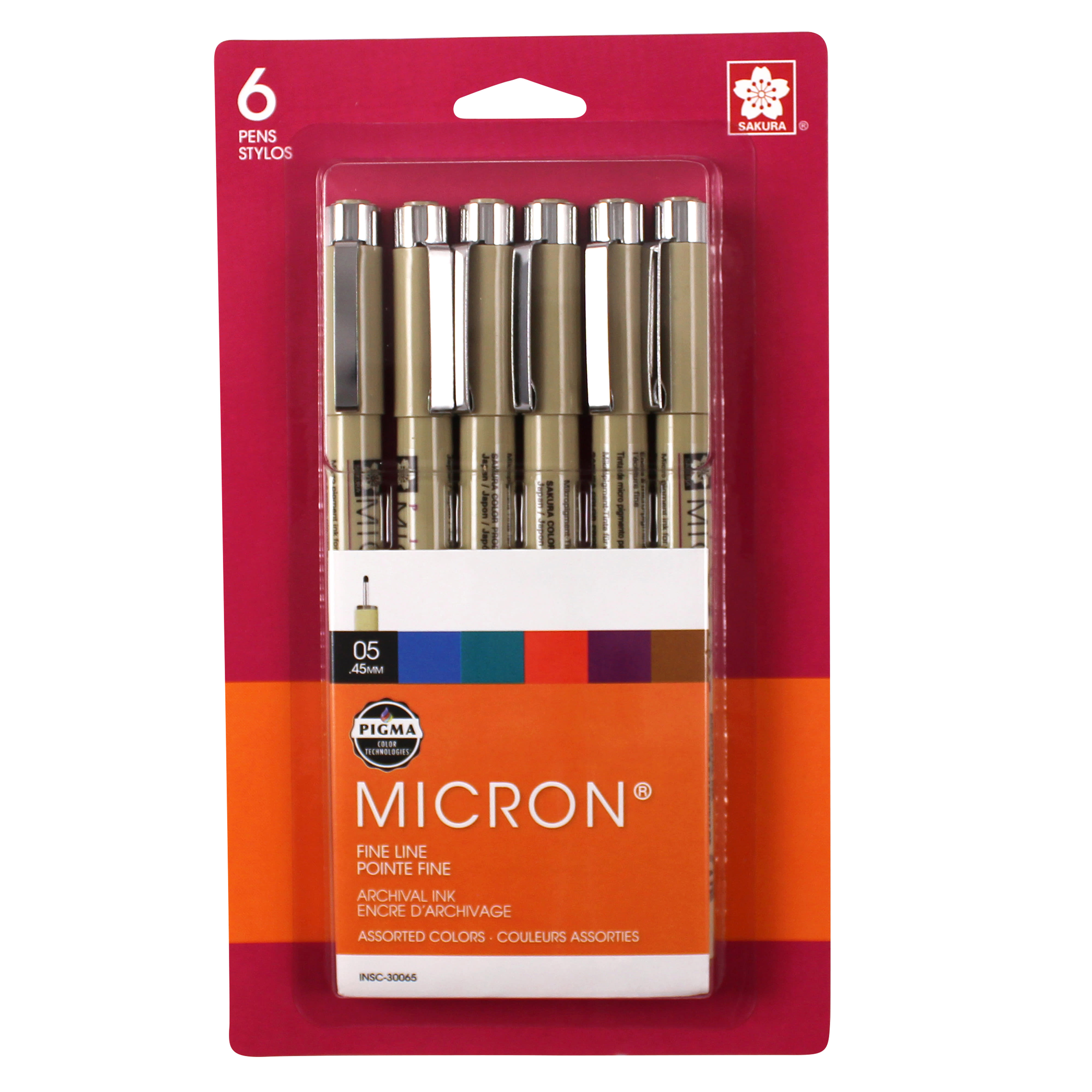 MICRON+PEN+6PC+SET+%2805%29AST