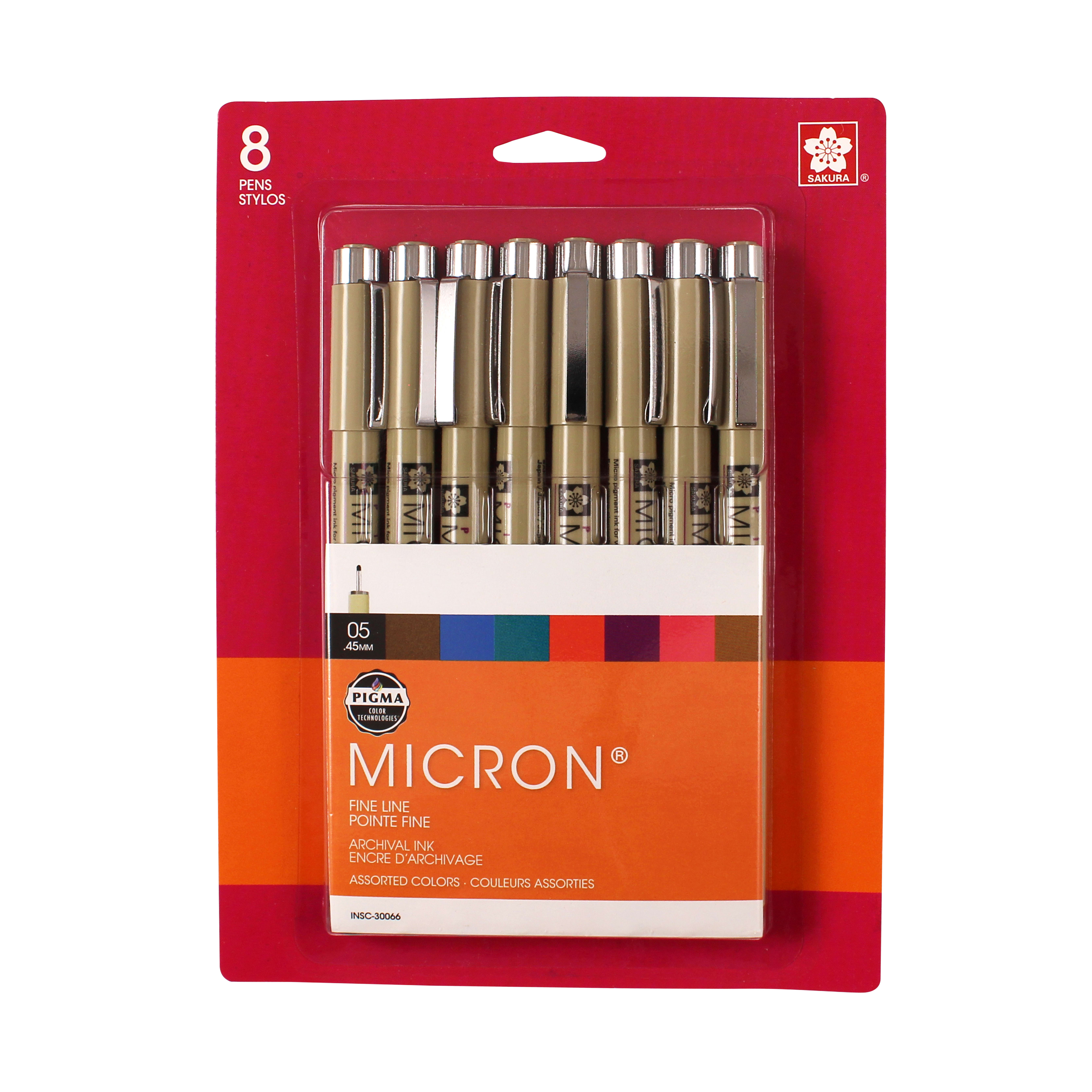 MICRON+PEN+8PC+SET+%2805%29AST