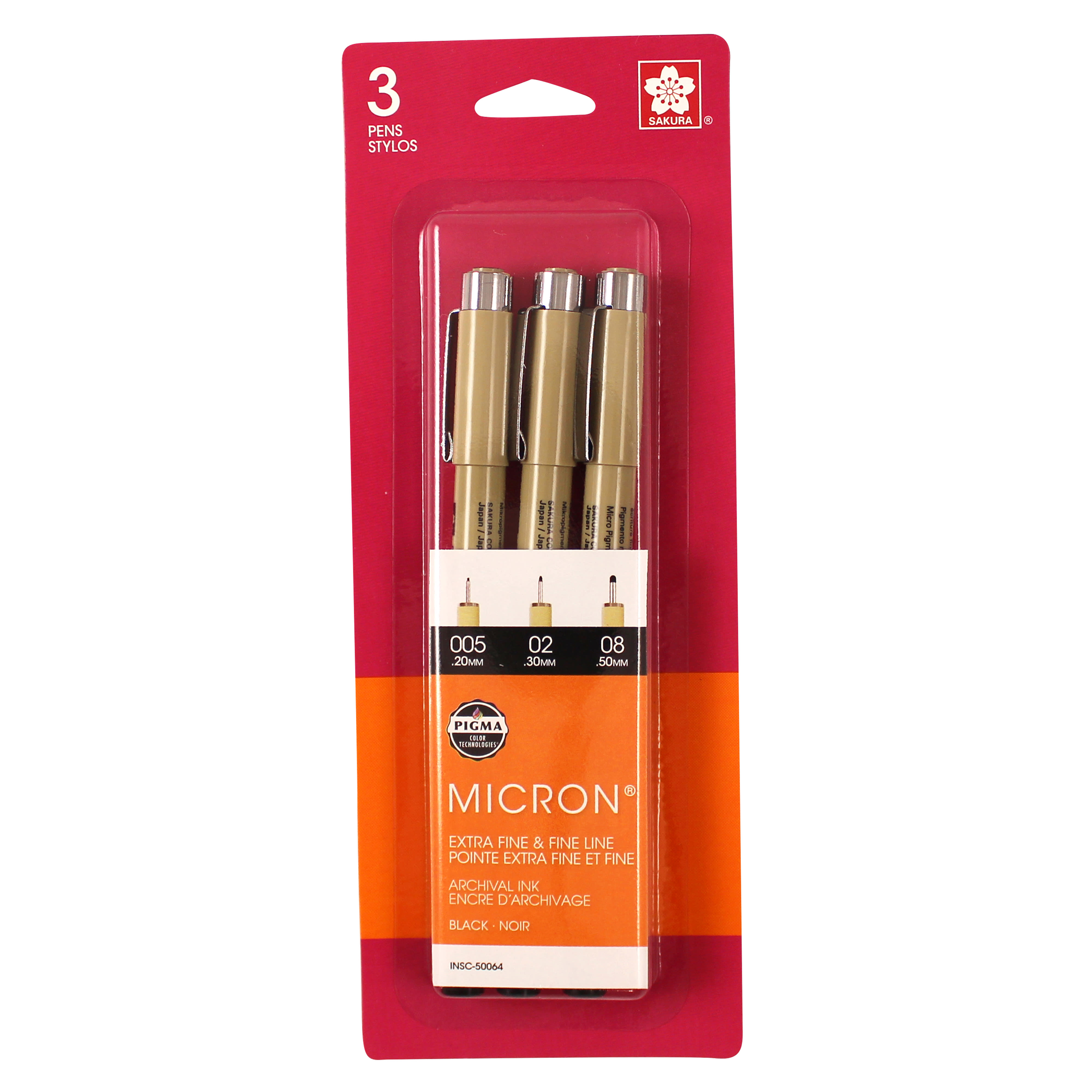 MICRON+PEN+.2%2F.3%2F.5MM+BLK+3CD