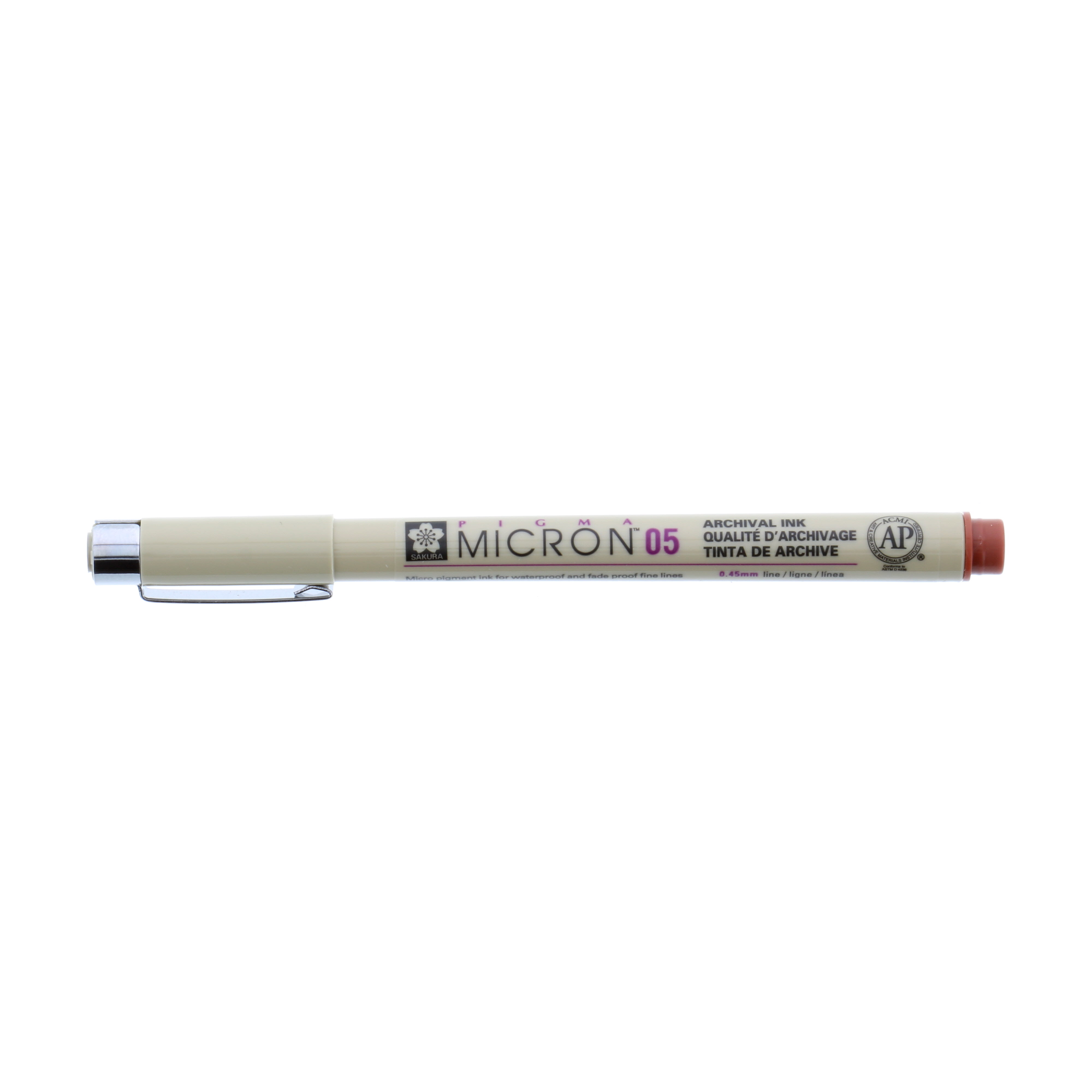 MICRON+PEN+.45MM+BROWN