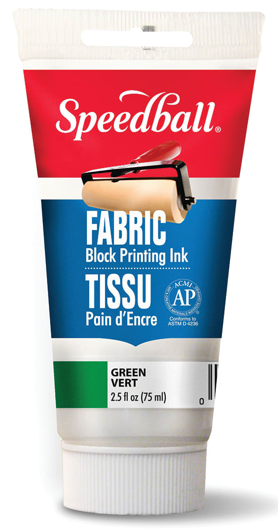 BLOCK+INK+FABRIC+2.5OZ+GREEN