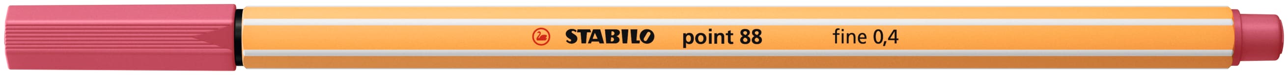 STABILO+POINT+88+STRAWBRY+RED