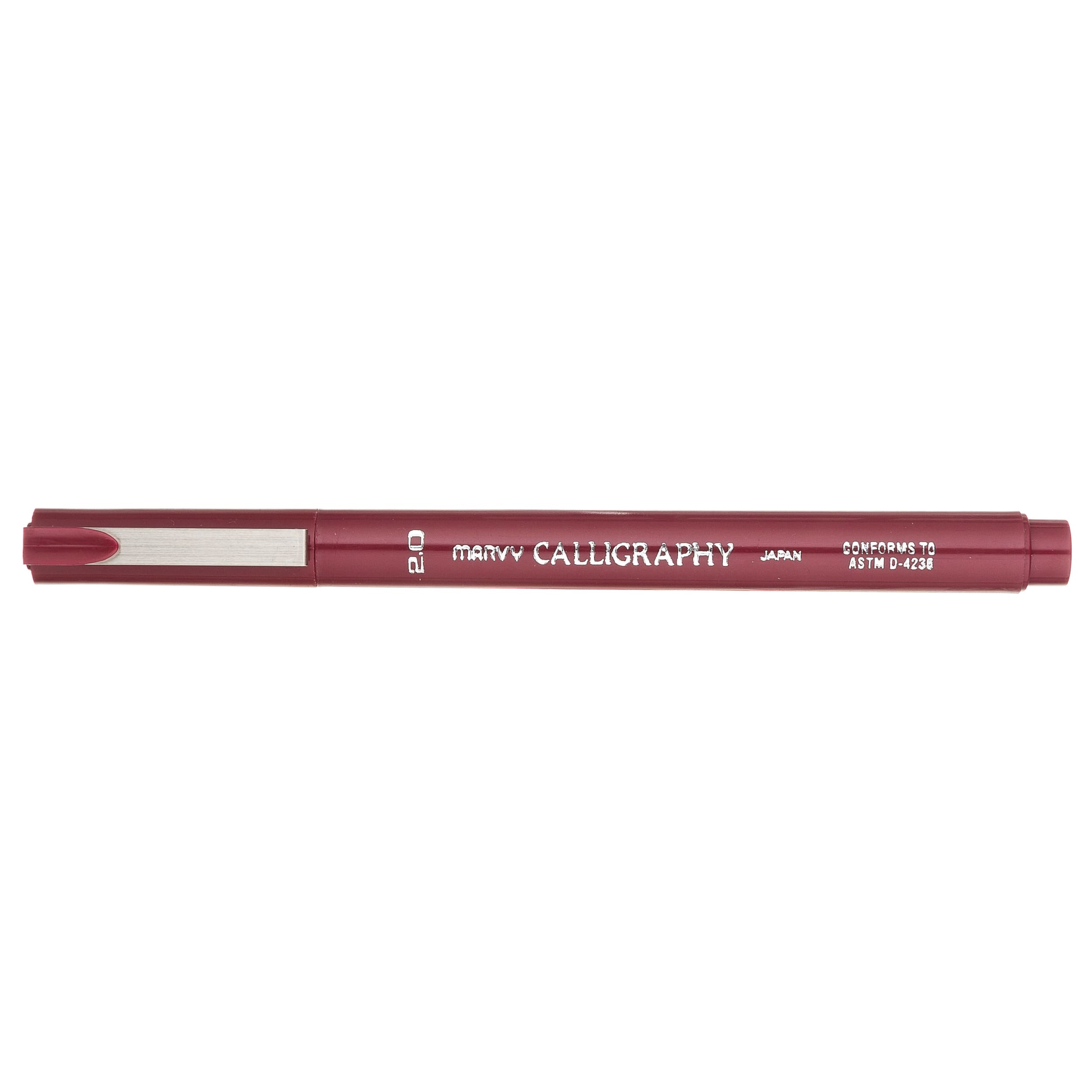 CALLIG+PEN+FINE+BURGNDY+2.0