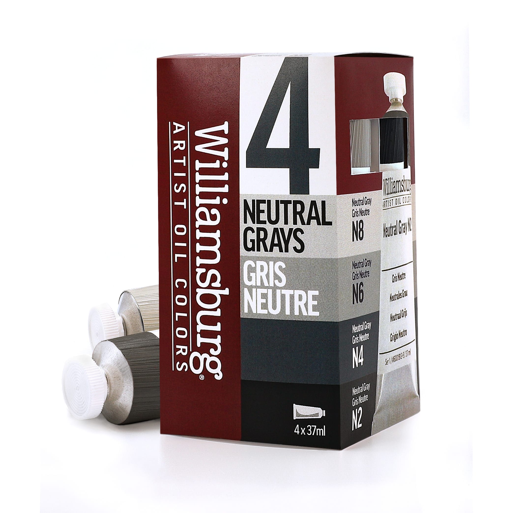 ARTIST+OIL+SET+4+37ML+NEUT+GRY