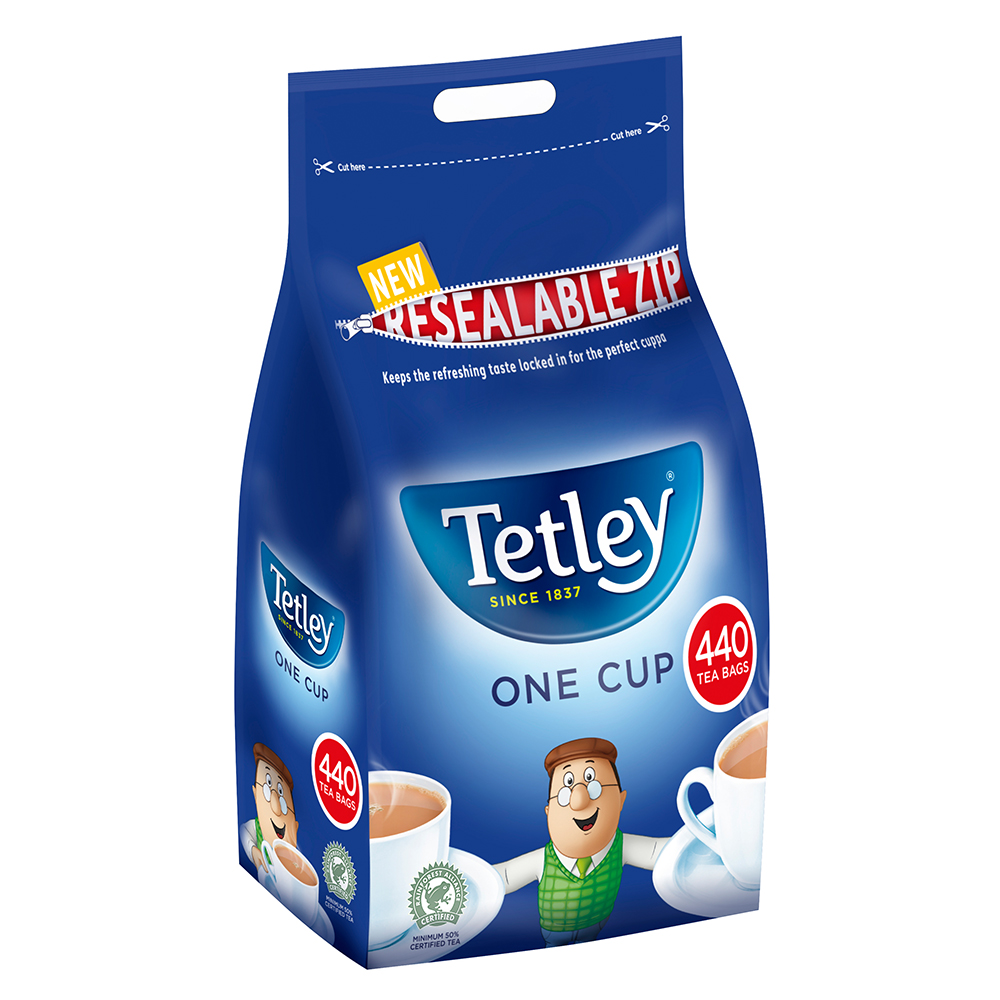 Tetley+Tea+Bags+High+Quality+1+Cup+Ref+1054J+%5BPack+440%5D