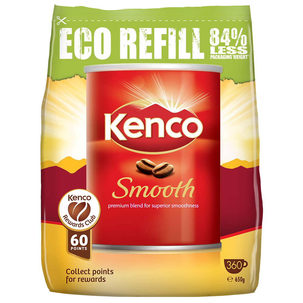 Kenco+Really+Smooth+Freeze+Dried+Instant+Coffee+Refill+%28Pack+650g%29