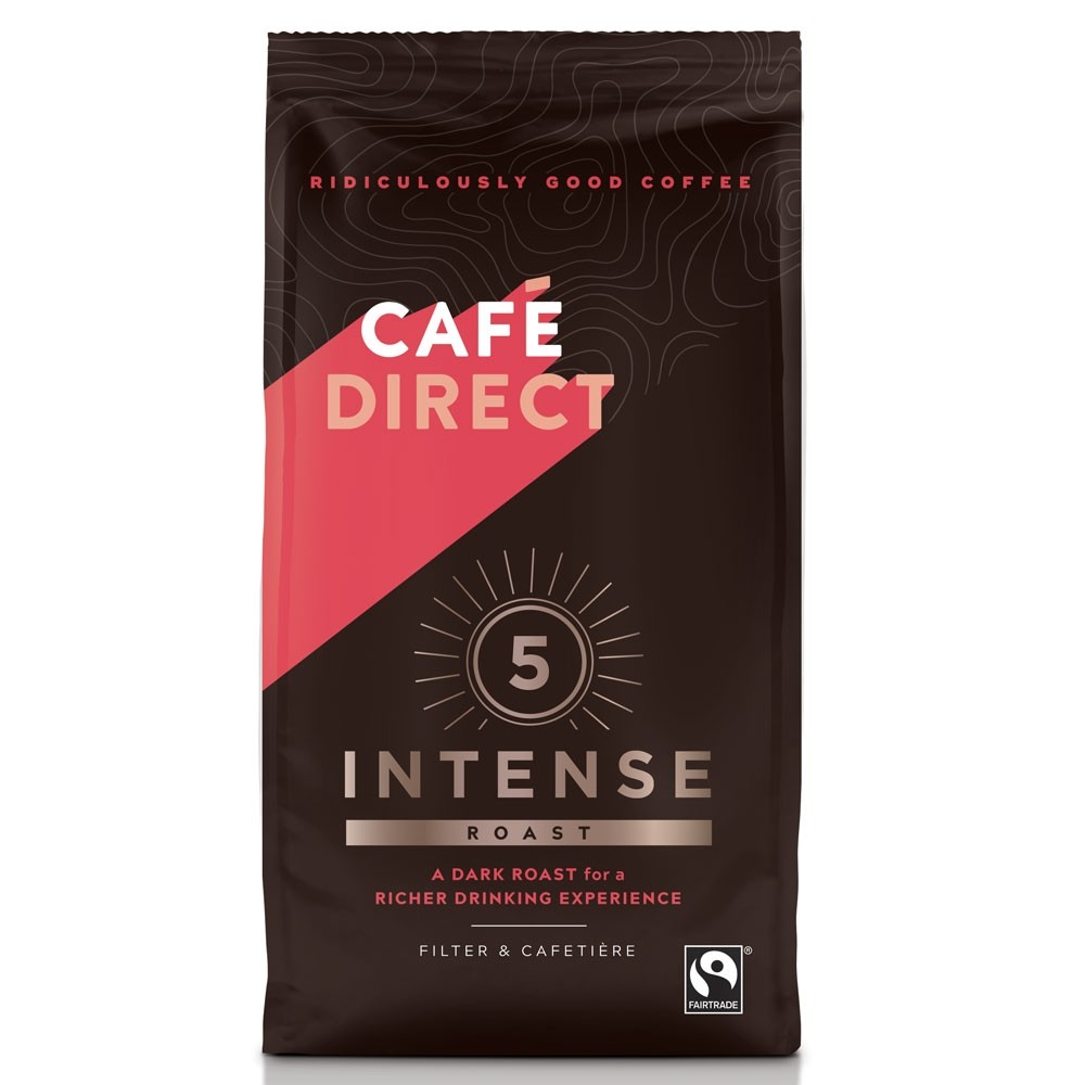 Cafe+Direct+Intense+Roast+Fairtrade+Roast+and+Ground+Coffee+227g+Ref+FCR0003