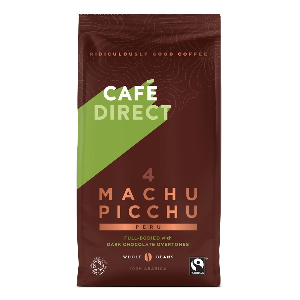 Cafedirect+Machu+Picchu+Whole+Coffee+Beans+227g+FCR1004