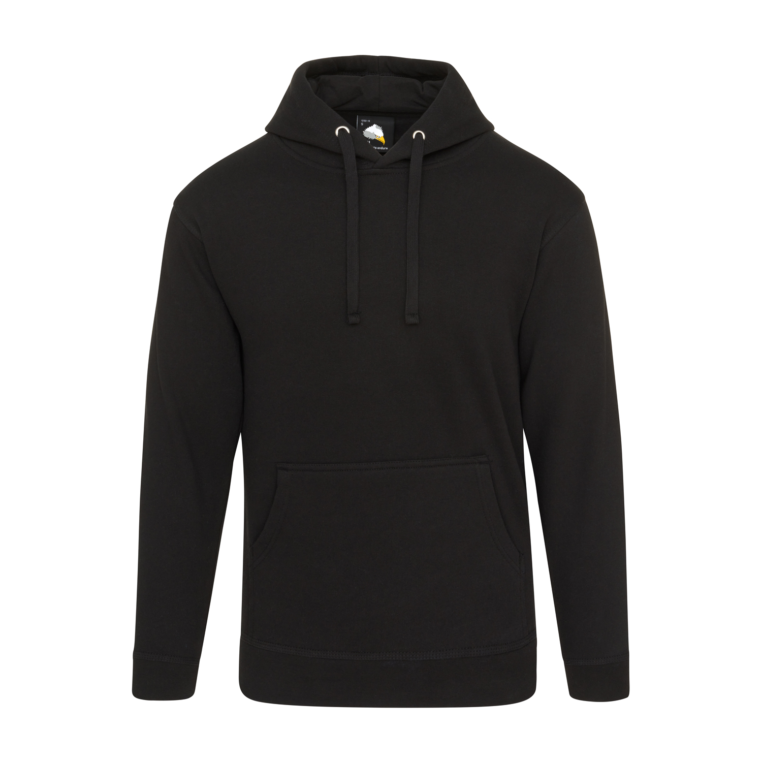 Owl+Hoodie+Black+S