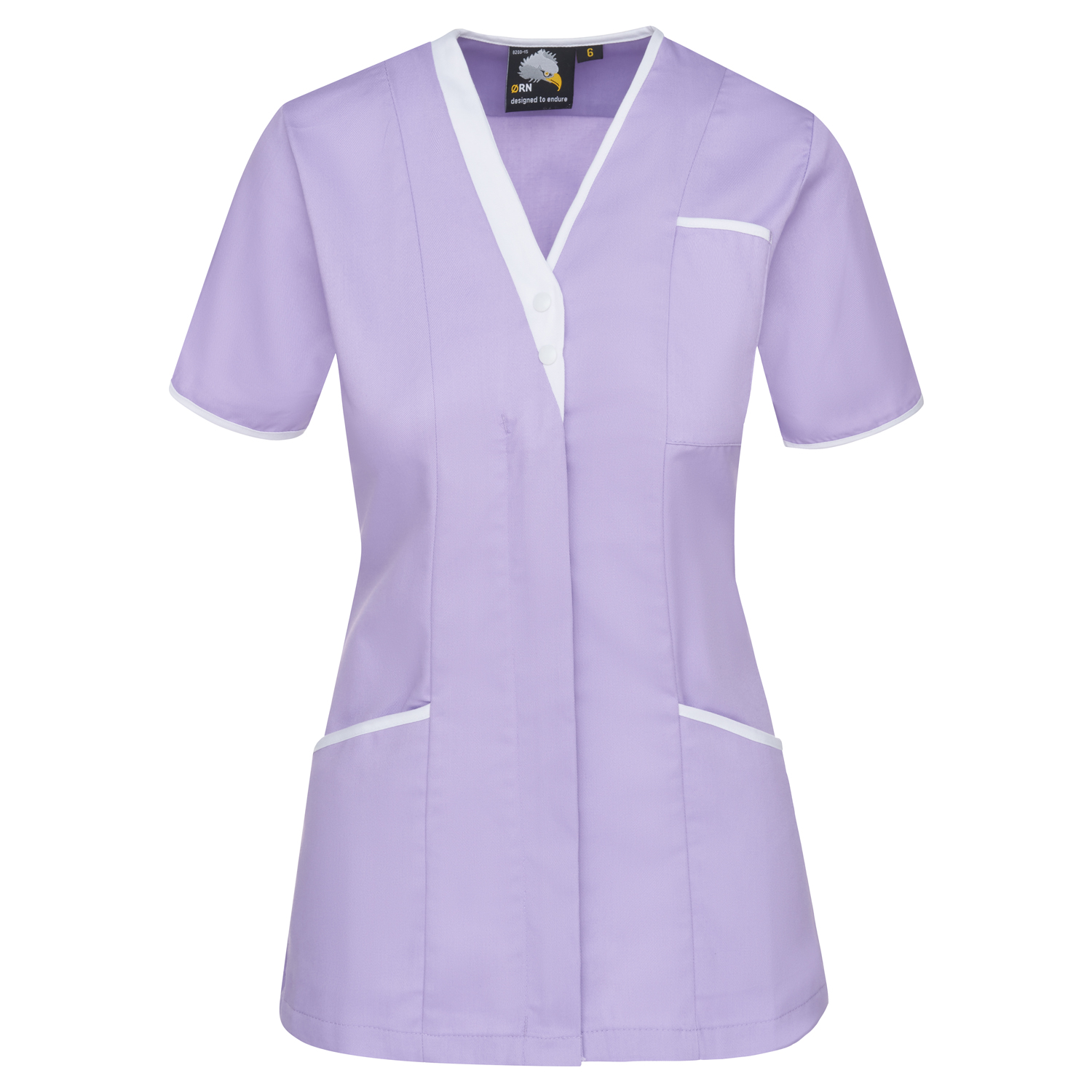 Tonia+V-Neck+Tunic+Lilac+With+White+Trim+12